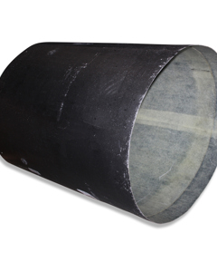 Extension pipe 1000mm for roof sheet CL-820 black cpl